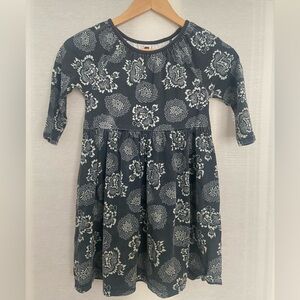 Tea Collection Navy Floral Kids Dress